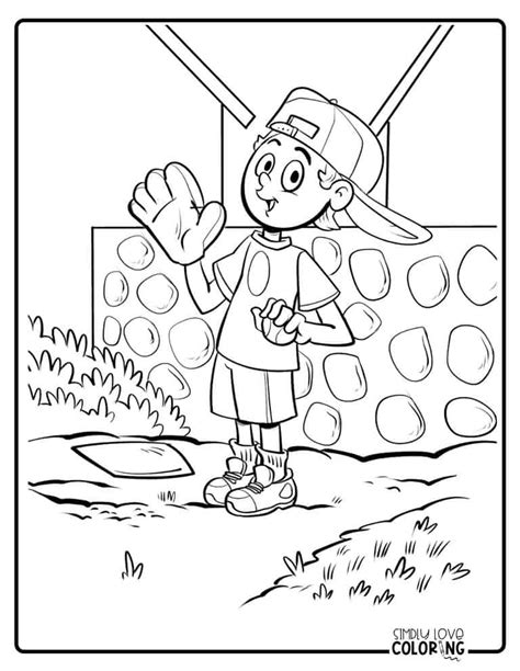 Baseball Coloring Sheets 的图像结果