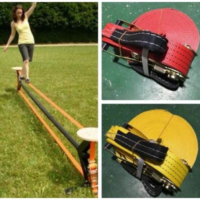 FMN Outdoor Store Complete Slackline Kit 10M Slack Line Longest Ever w ...