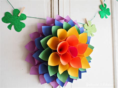 Image result for Paper Wreath Tutorial