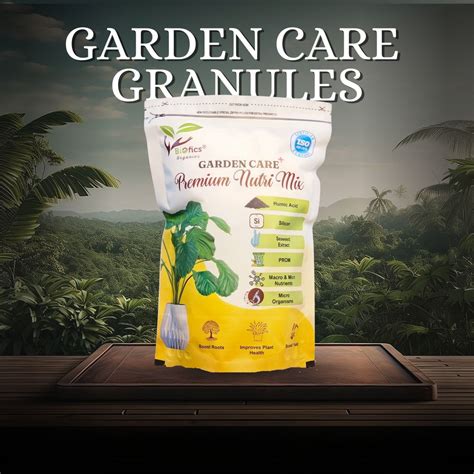 Biofics® Garden Care Granules | Premium Nutri Mix | Organic Fertilizer ...