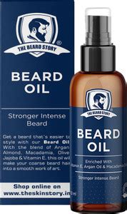 THE BEARD STORY Beard Oil With the oil & Vitamin E Hair Oil - Price in ...