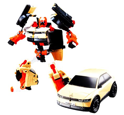 Buy YOUNGTOY NEWTOBOT X Edition Hyundai IONIQ 5 Transforming Robot Car ...