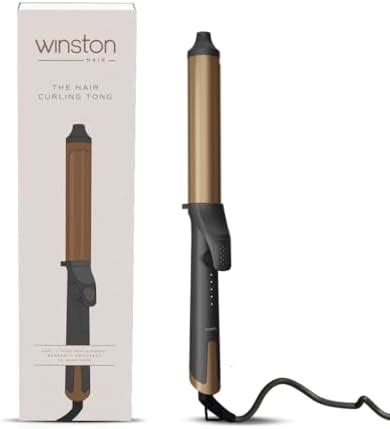 WINSTON Hair Curler Tong with Adjustable Heat Setting | Hair Curler for ...