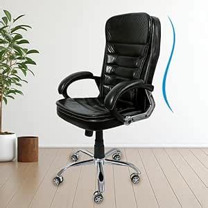 FUGO FG112B Ergonomic Office Chair,Adjustable Height,Cushioned Back ...