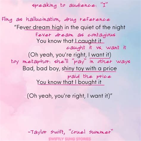 Steamy Secrets: Complete Analysis of the "Cruel Summer" Meaning ...