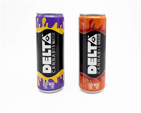 DELTA CANNABIS WATER DRINKS - DELTA 9 THC LIVE RESIN - 25MG (20MG THC ...