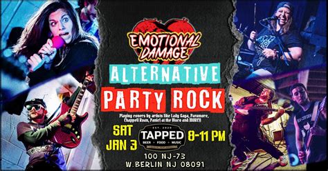 Emotional Damage @ Tapped!, Palace Diner & Tapped Bar, West Berlin, 3 ...
