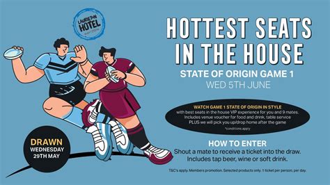 Hottest Seats in the House for State of Origin!!!, Bold St, Laurieton ...