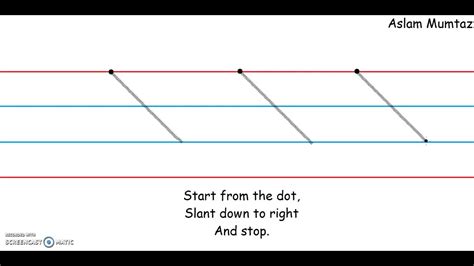 Image result for Slanting Line Left and Right