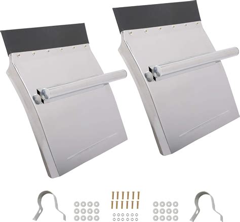 Buy HECASA Quarter Fender Set W/ Tube Brackets 24 x 24 Compatible with ...