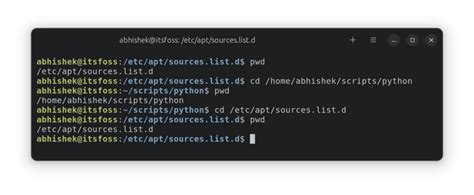 CD Command in Python 的图像结果