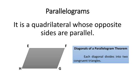 5 lesson 1 properties of parallelogram and lesson 2 tests of ...