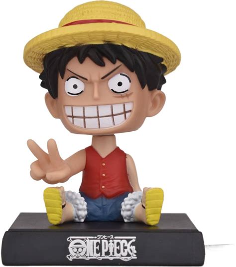 OFFO One Piece Luffy Bobblehead for car dashboard, Office Desk and ...