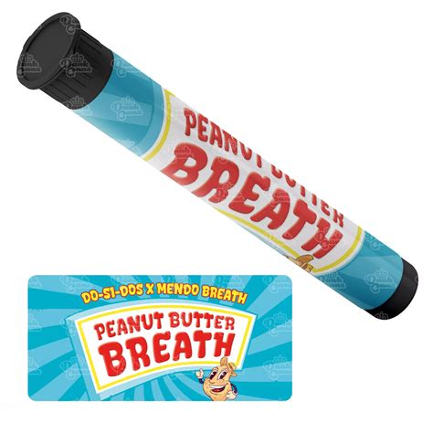 Peanut Butter Breath Pre Roll Tubes | Empty Doob Tubes | 115mm