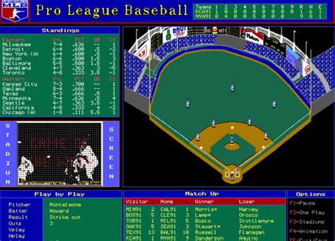 Baseball Computer Games 的图像结果