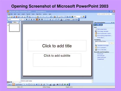 Image result for Microsoft PowerPoint 2003 Tutorial