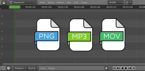 Blender Sequencer Editor 的图像结果