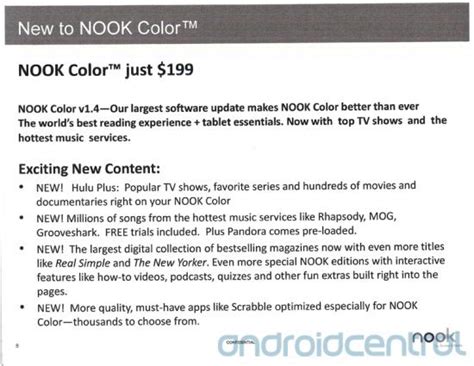 Image result for Nook Color Software Update