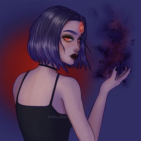 Analiia Illustrations - Raven Fan art