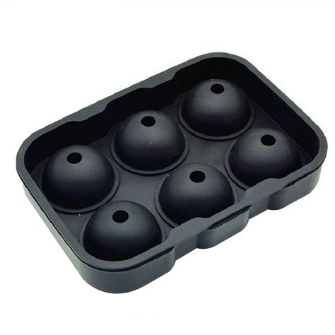 Silicone 6-hole Ice Cream Tubs Ice Cube Trays Ice ... – Grandado