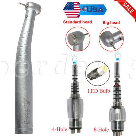 Dental Fiber Optic LED Turbine Handpiece High / Led | Ubuy India
