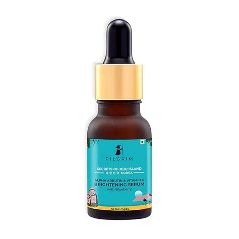 Pilgrim Korean 2% Alpha Arbutin & 3% Vitamin C Brightening Face Serum ...