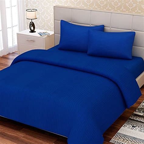 Sej By Nisha Gupta Double Bedsheet with 2 Pillow Covers | 220 TC ...
