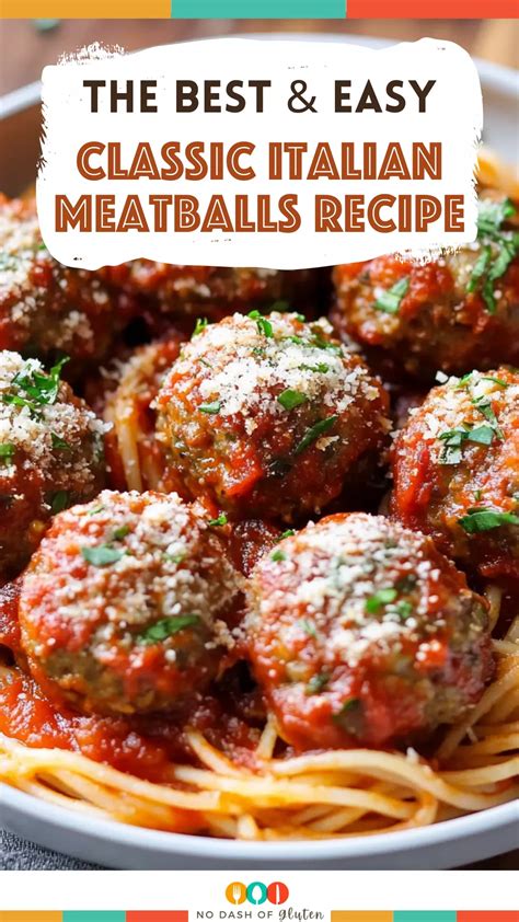 Discover the secret to perfect Italian meatballs with this easy recipe ...