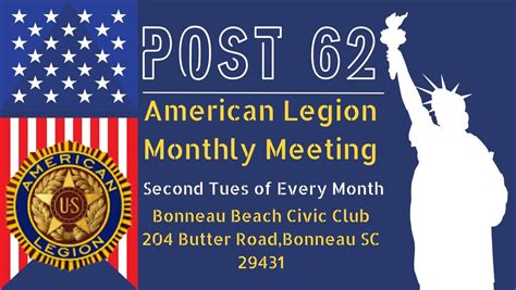 4.8.25 - Monthly American Legion Post 62 Meeting (Come and Join!), 204 ...