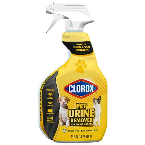 Clorox Pet Eliminador de orina en spray para manchas y olores, 24 fl oz ...