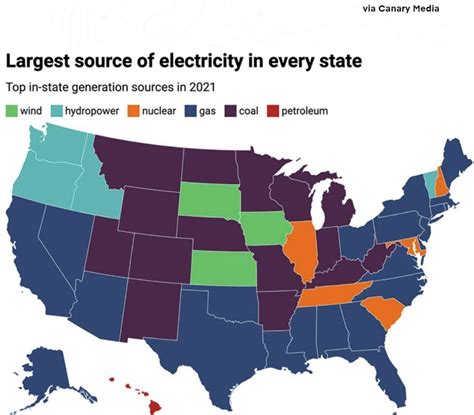 This energy map shows the country is transitioning toward clean power