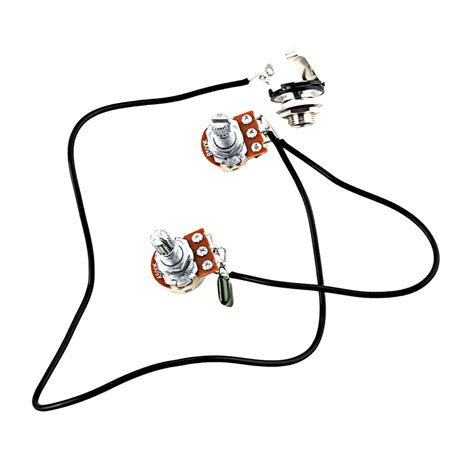 ⚡️Buy Maxbell Guitar Potentiometer Audio Volume Complete Circuit Wiring ...