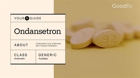 Ondansetron: How It Works, How to Take It, and Side Effects | GoodRx ...