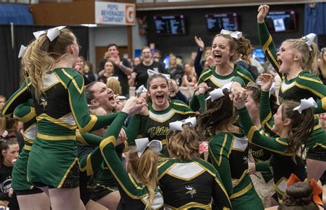 Cheering: Erskine Academy wins 1st-ever KVAC Class B championship