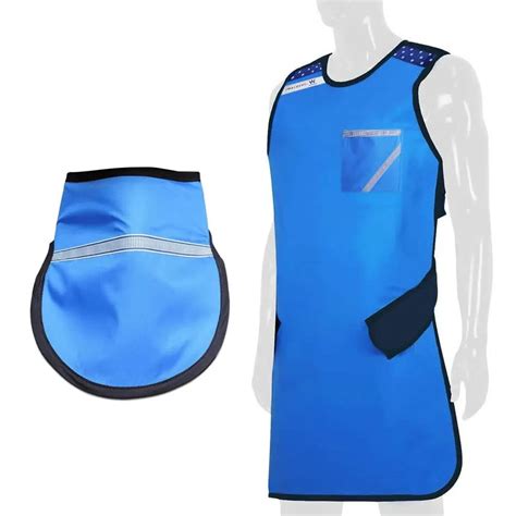 Waldent Lead Apron with Thyroid Collar for X-Ray Protection | Lead ...