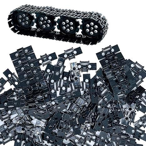 Miutrue 108Pcs Technical Parts Tank Track Wheels Treads Chain Links ...