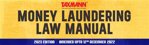 Buy Taxmann's Money Laundering Law Manual – Compendium of annotated ...