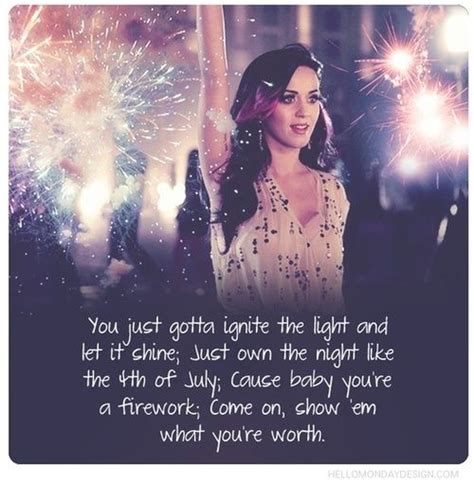 Firework. Katy Perry | Katy perry quotes, Katy perry lyrics, Katy perry ...