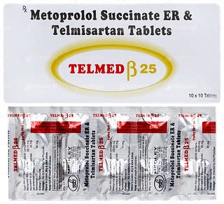 Telmed Beta 40/25 MG Er | Order Telmed Beta 40/25 MG Tablet Er Online ...