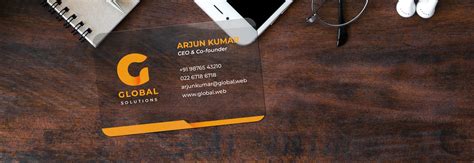 Transparent Visiting Cards | Vistaprint
