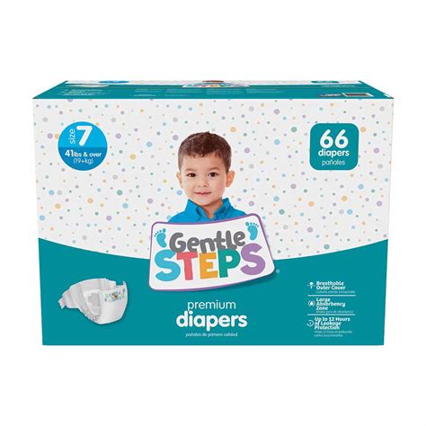 Buy Gentle Steps Premium Baby Diapers - Size 7, 66 ct from Dollar General - Instore