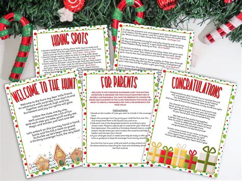 Outdoor Christmas Scavenger Hunt | Christmas Gift Tags | Games And ...