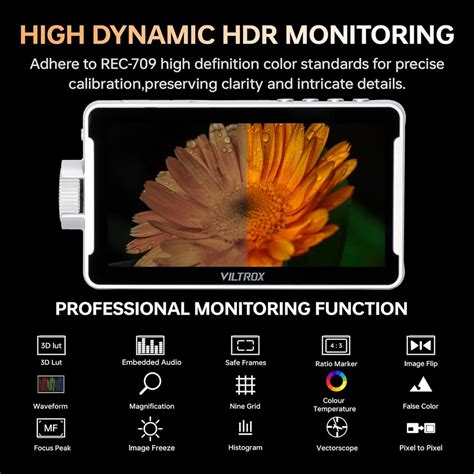 Buy Digitek Viltrox DC-V1 Camera Field Monitor with 4K HDMI Input ...