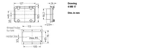 Hinged window TM 24696