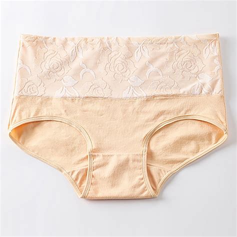 Plus Size Women Underwear, High Waisted Women's Physiological Underwear ...