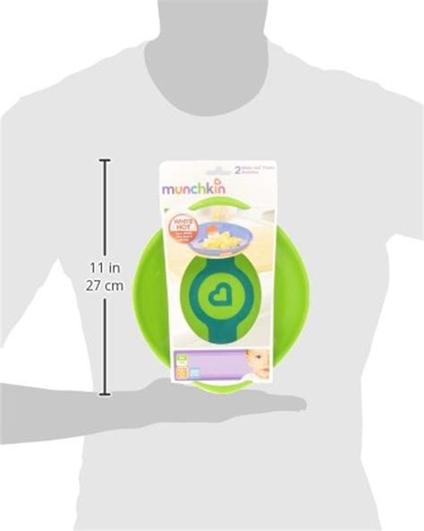 Buy Munchkin White Hot Plates Assorted Pack of 2 Online at Best Price ...