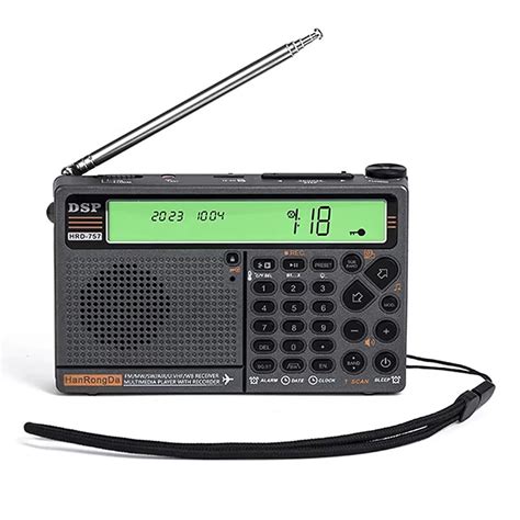 Hanrongda HRD-757 Full Band Radio bluetooth APP Remote Control DSP High ...