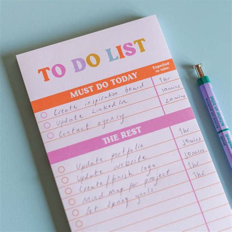 To-Do List Pads - Stay on Top of Tasks | Good Tuesday