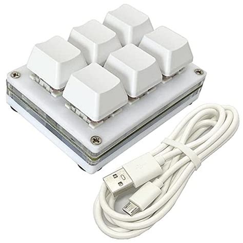 Buy Mini 6-Key Macro Mechanical Keypad RGB Gaming Keyboard Portable One ...