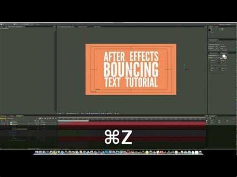 Image result for After Effects Bouncing Letter Tutorial